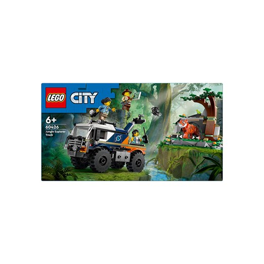 LEGO Zestaw LEGO® City: Jungle Explorer Truck - 6+ ze sklepu Limango Polska w kategorii Zabawki - zdjęcie 179734455