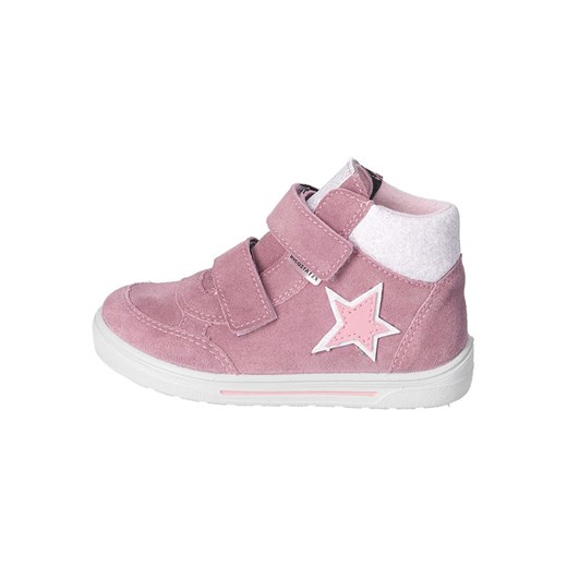 Ricosta Skórzane sneakersy &quot;Caty-S&quot; w kolorze jasnoróżowym ze sklepu Limango Polska w kategorii Buty zimowe dziecięce - zdjęcie 179736388