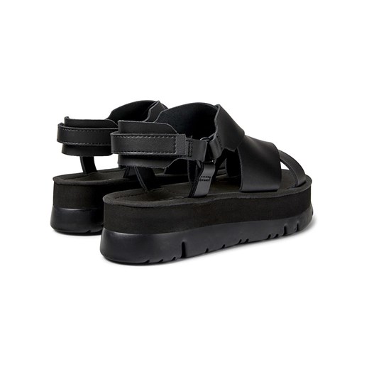 Sandały damskie Camper z tkaniny na platformie casualowe 