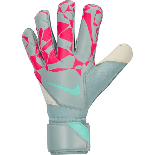 Rękawice piłkarskie Nike Grip3 Goalkeeper - Szary ze sklepu Nike poland w kategorii Rękawiczki męskie - zdjęcie 179738298