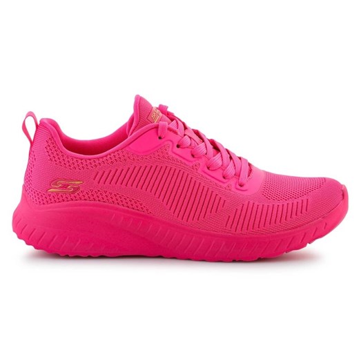 Buty Skechers Bobs Squad Chaos-cool Rythms 117216-NPNK różowe ze sklepu ButyModne.pl w kategorii Buty sportowe damskie - zdjęcie 179738618