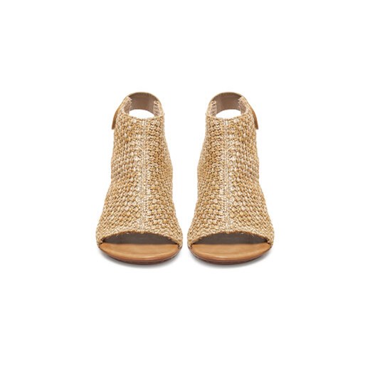 Sandały damskie Rieker letnie eleganckie na obcasie 