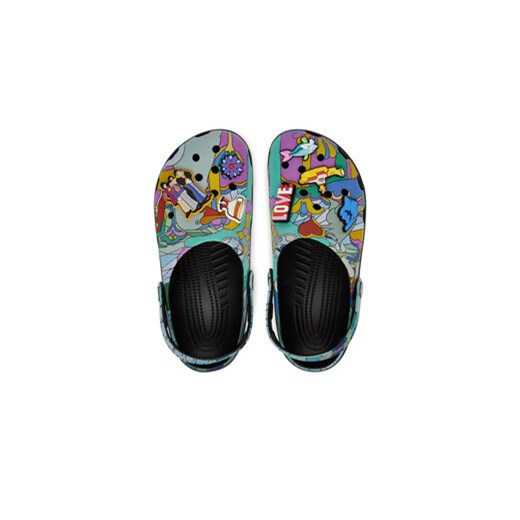 Klapki męskie Crocs z gumy bez zapięcia casual 