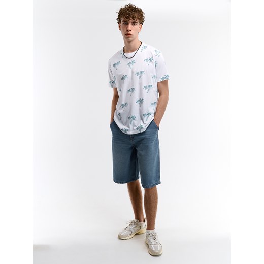 T-shirt męski Gate z krótkim rękawem 