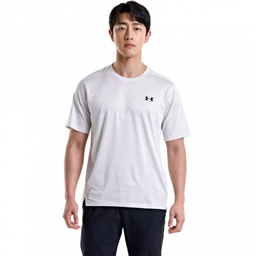 Męska koszulka treningowa Under Armour UA Tech Vent SS - biała ze sklepu Sportstylestory.com w kategorii T-shirty męskie - zdjęcie 179747248