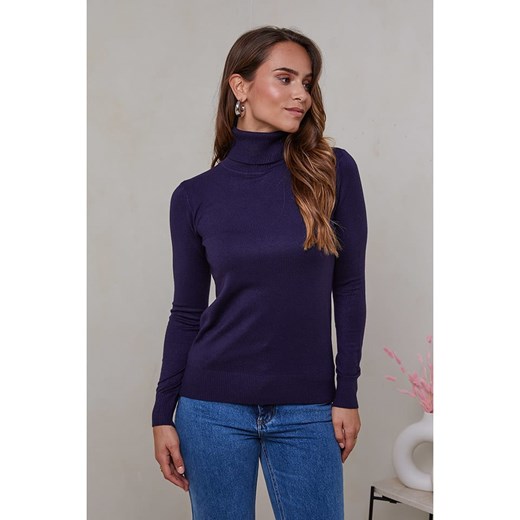 Soft Cashmere Golf w kolorze granatowym ze sklepu Limango Polska w kategorii Swetry damskie - zdjęcie 179747507