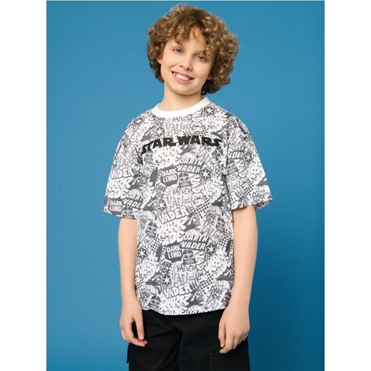 Sinsay - Koszulka Star Wars - biały ze sklepu Sinsay w kategorii T-shirty chłopięce - zdjęcie 179753026
