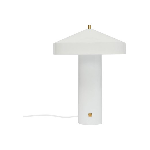 OYOY living design Lampa stołowa &quot;Hatto&quot; w kolorze białym - wys. 30 x Ø 41 cm ze sklepu Limango Polska w kategorii Lampy stołowe - zdjęcie 179756438