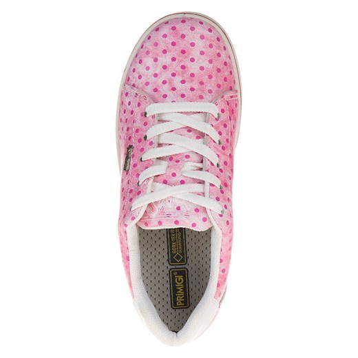 Primigi Skórzane sneakersy &quot;Aygo&quot; w kolorze jasnoróżowym Primigi 27 Limango Polska okazja