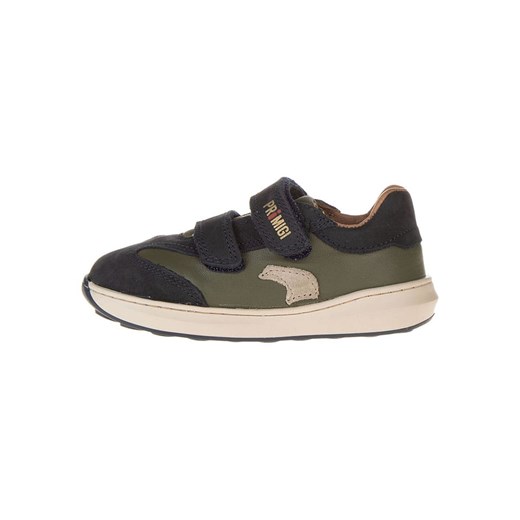 Primigi Skórzane sneakersy &quot;Float&quot; w kolorze khaki ze sklepu Limango Polska w kategorii Buciki niemowlęce - zdjęcie 179756816