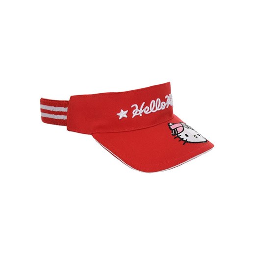 Hello Kitty Daszek &quot;Hello Kitty&quot; w kolorze czerwonym ze sklepu Limango Polska w kategorii Czapki dziecięce - zdjęcie 179756839