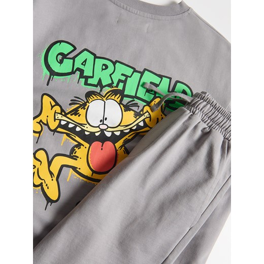 Reserved - Bawełniany komplet Garfield - ciemnoszary Reserved 146/152 (10-11 lat) Reserved