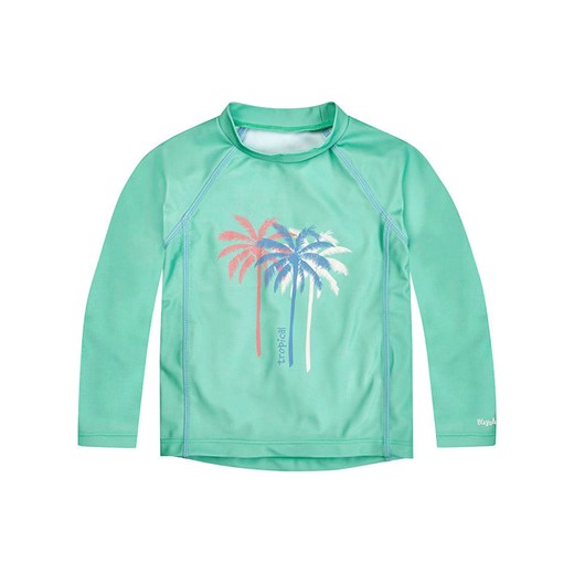 Playshoes Koszulka kąpielowa &quot;Palms&quot; w kolorze turkusowym ze sklepu Limango Polska w kategorii Stroje kąpielowe dla niemowląt - zdjęcie 179758005