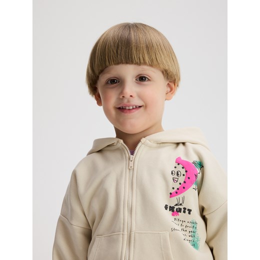 Reserved - Bluza oversize z kapturem - beżowy Reserved 92 (1 Reserved