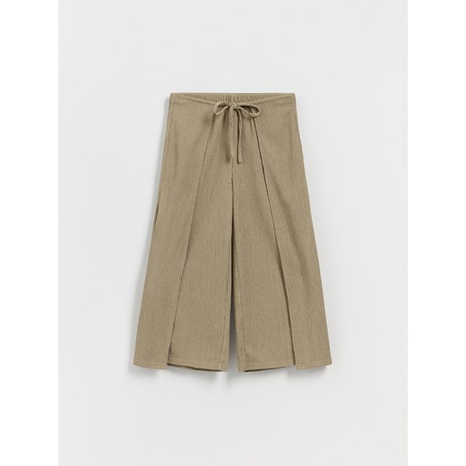 Reserved - Kuloty z zakładkami - ciemnozielony Reserved 146 (10 lat) Reserved