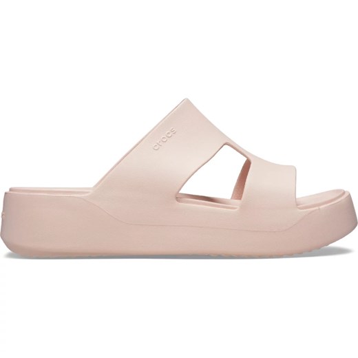 Crocs klapki damskie casualowe na platformie bez zapięcia z gumy