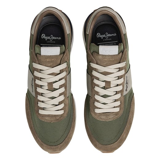 Buty sportowe męskie Pepe Jeans zielone