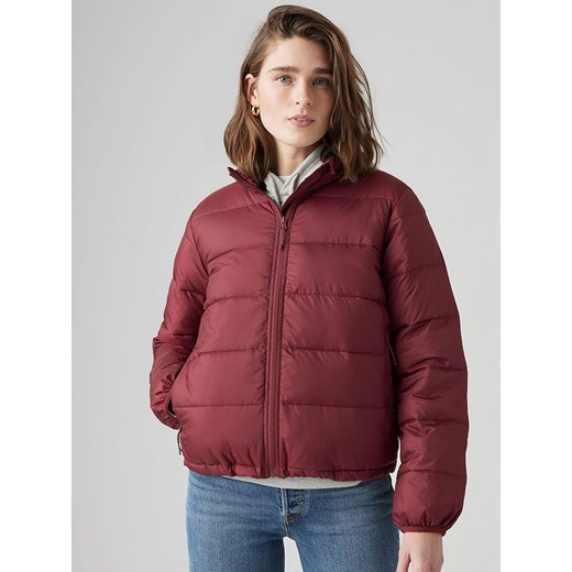 Levi&apos;s Kurtka pikowana &quot;Piper Poly&quot; w kolorze ciemnoczerwonym ze sklepu Limango Polska w kategorii Kurtki damskie - zdjęcie 179760136