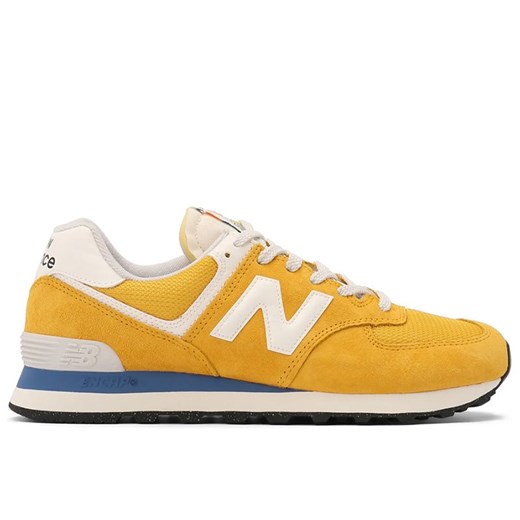 Buty unisex New Balance U574VPY - żółte ze sklepu streetstyle24.pl w kategorii Buty sportowe męskie - zdjęcie 179760818