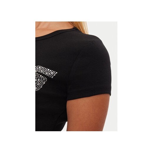 Bluzka damska Guess z krótkimi rękawami czarna 