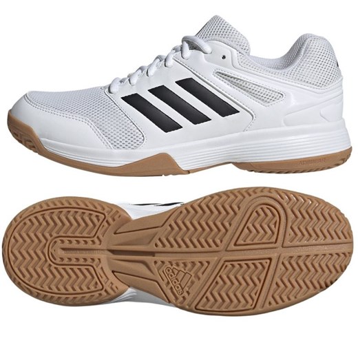 Buty do siatkówki adidas Speedcourt M IE8032 białe ze sklepu ButyModne.pl w kategorii Buty sportowe męskie - zdjęcie 179762168