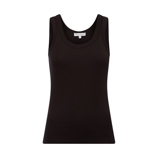 Marie Lund Top damski Kobiety Bawełna czarny jednolity Marie Lund XS vangraaf