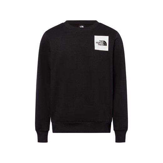 The North Face Bluza męska Mężczyźni Bawełna czarny jednolity ze sklepu vangraaf w kategorii Bluzy męskie - zdjęcie 179763028