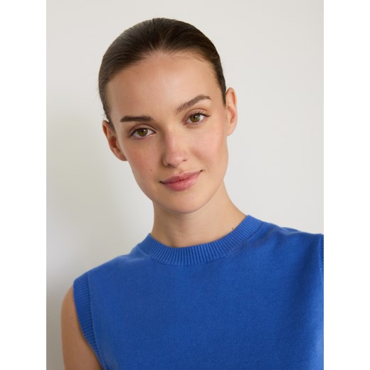Sweter damski Reserved z okrągłym dekoltem 
