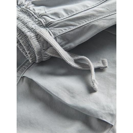 Reserved - Bawełniane spodnie parachute - jasnoszary Reserved 110 (4-5 lat) Reserved
