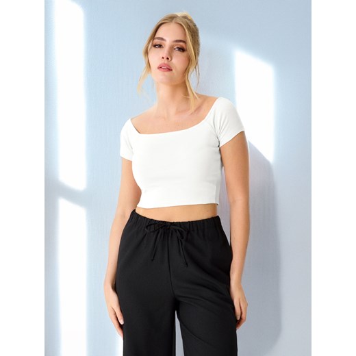 Bluzka damska Sinsay z krótkim rękawem 