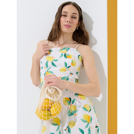 Bluzka damska Sinsay z krótkimi rękawami 