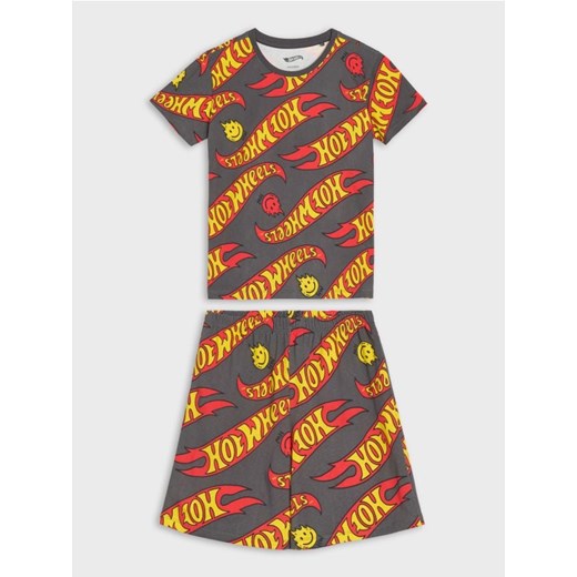 Sinsay - Piżama Hot Wheels - szary ze sklepu Sinsay w kategorii Piżamy dziecięce - zdjęcie 179765167