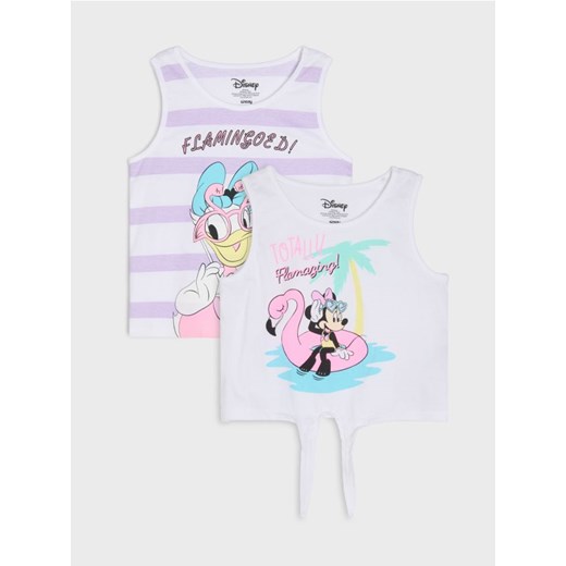 Sinsay - Koszulki na ramiączkach 2 pack Minnie Mouse - wielobarwny ze sklepu Sinsay w kategorii Bluzki dziewczęce - zdjęcie 179765297