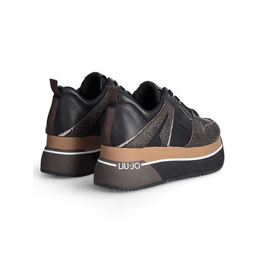 Liu Jo Skórzane sneakersy w kolorze czarnym Liu Jo 39 okazyjna cena Limango Polska