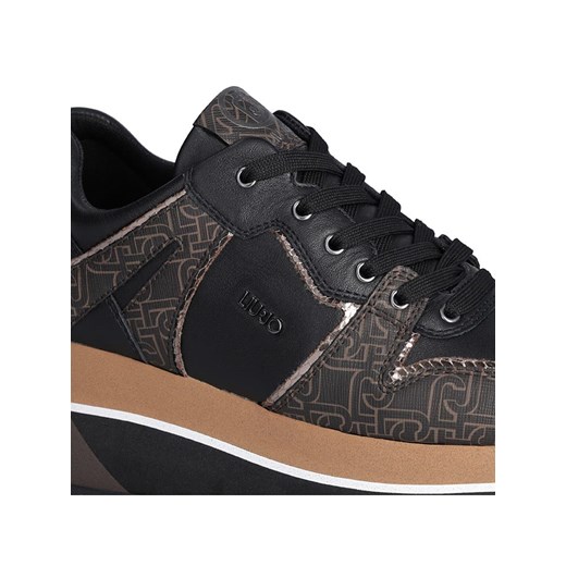 Liu Jo Skórzane sneakersy w kolorze czarnym Liu Jo 39 wyprzedaż Limango Polska
