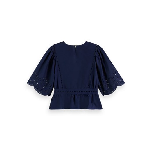 Scotch &amp; Soda Bluzka w kolorze granatowym ze sklepu Limango Polska w kategorii Bluzki damskie - zdjęcie 179766019