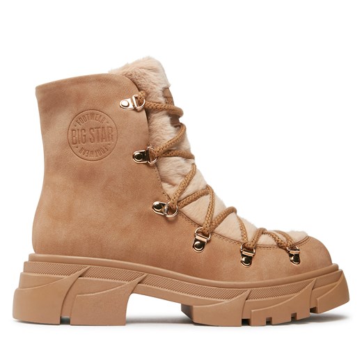 Botki Big Star Shoes MM274573 Brązowy 37 eobuwie.pl