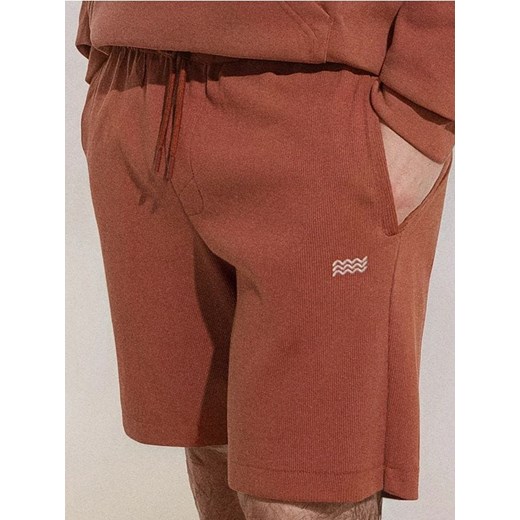 Sinsay - Szorty slim fit - czerwony ze sklepu Sinsay w kategorii Spodenki męskie - zdjęcie 179769945