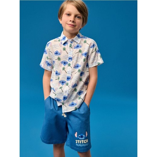 Sinsay - Szorty jeansowe Stitch - mid blue ze sklepu Sinsay w kategorii Spodenki chłopięce - zdjęcie 179770005