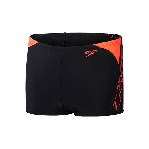 Speedo Kąpielówki &quot;Eco H-Boom&quot; w kolorze czarno-pomarańczowym ze sklepu Limango Polska w kategorii Kąpielówki chłopięce - zdjęcie 179773565