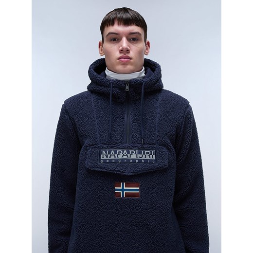 Napapijri Bluza &quot;Burgee&quot; w kolorze granatowym Napapijri S Limango Polska okazja