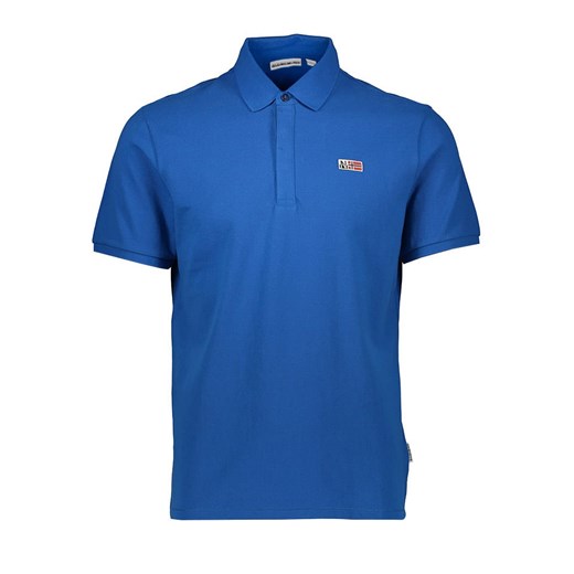 Napapijri Koszulka polo w kolorze niebieskim Napapijri M Limango Polska promocja