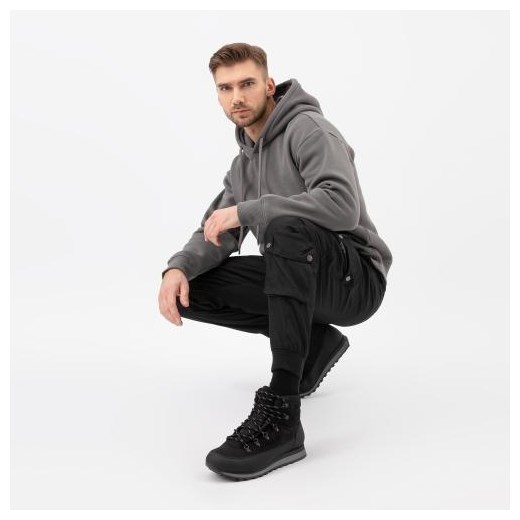 Wojas Czarne Zimowe Buty Trekkingowe Męskie ze sklepu Wojas w kategorii Buty zimowe męskie - zdjęcie 179774956