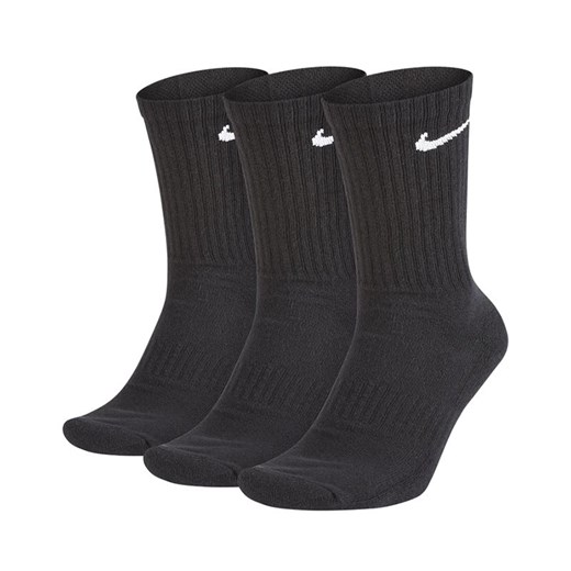 Skarpety Nike Everyday Cushioned Training Crew SX7664-010 - czarne ze sklepu streetstyle24.pl w kategorii Skarpetki męskie - zdjęcie 179778958