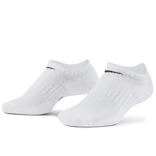 Skarpety Nike Everyday Cushioned Training No-Show SX7673-100 - białe ze sklepu streetstyle24.pl w kategorii Skarpetki męskie - zdjęcie 179778959