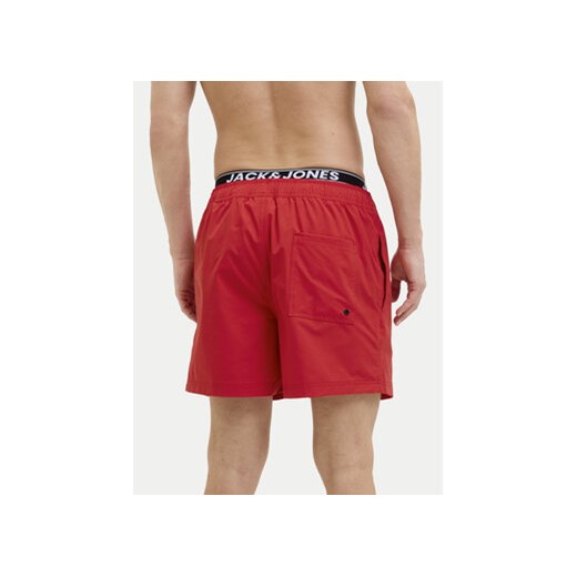Jack&Jones Szorty kąpielowe Maui 12272949 Czerwony Regular Fit S MODIVO
