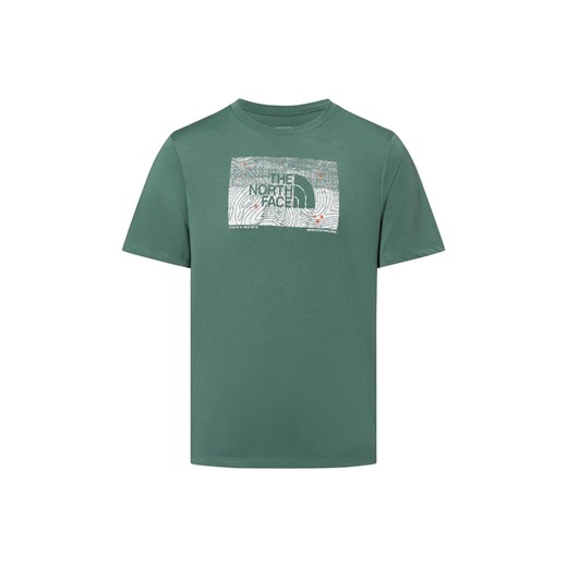 The North Face Koszulka męska Mężczyźni Sztuczne włókno khaki jednolity ze sklepu vangraaf w kategorii T-shirty męskie - zdjęcie 179781806
