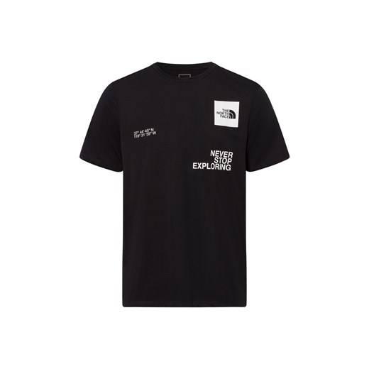 The North Face Koszulka męska Mężczyźni Sztuczne włókno czarny jednolity ze sklepu vangraaf w kategorii T-shirty męskie - zdjęcie 179781807