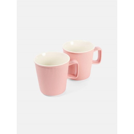Sinsay - Kubki 2 pack w pastelowym kolorze - różowy ze sklepu Sinsay w kategorii Kubki - zdjęcie 179782899