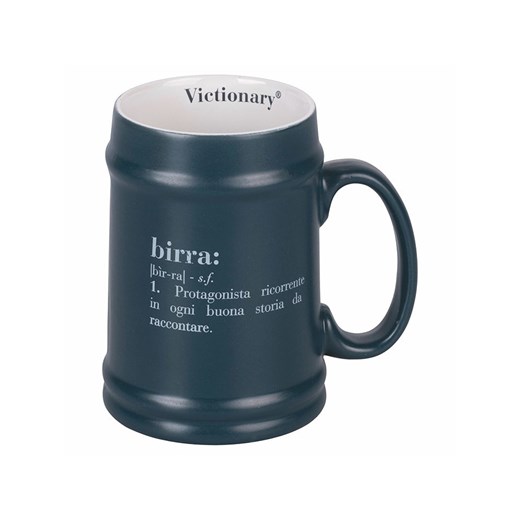Villa d´Este Kufel &quot;Victionary&quot; w kolorze antracytowym do piwa - 500 ml ze sklepu Limango Polska w kategorii Kubki - zdjęcie 179787536